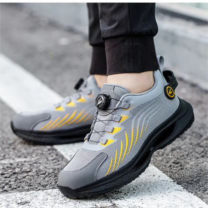 Happy Smash Shoes: Herrers Stötsäkra Säkerhetsskor