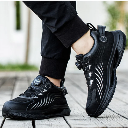 Happy Smash Shoes: Herrers Stötsäkra Säkerhetsskor