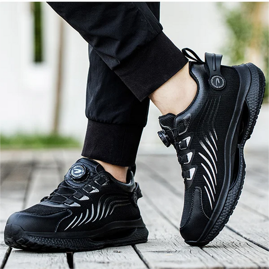 Happy Smash Shoes: Herrers Stötsäkra Säkerhetsskor