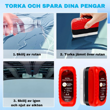 ClarityBrush™ - Kristallklar sikt i alla väder