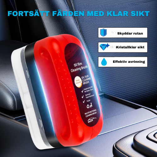 ClarityBrush™ - Kristallklar sikt i alla väder