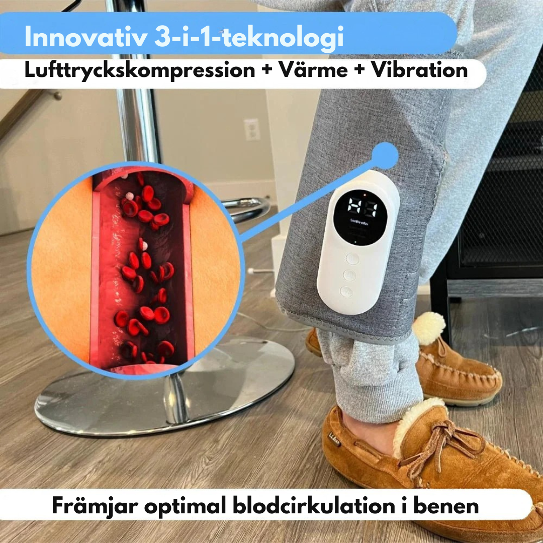 BenLind – 3-i-1 massageapparat för smärtfria och vitala ben
