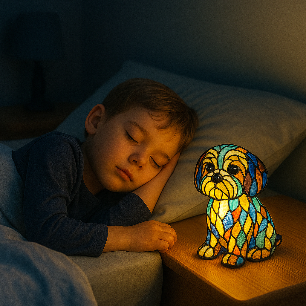 LumoDog - handgjord lampa som får hjärtan att lysa